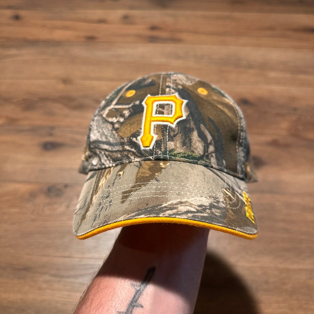 47 Brand Camo Pittsburgh Pirates Hat Kids Youth OSFA‎